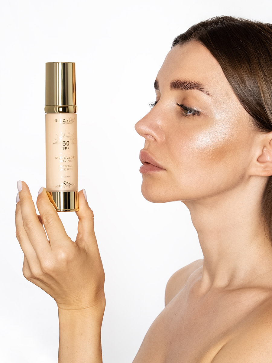 Swiss Glow Sunscreen SPF50